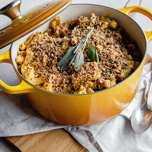 Macaroni au fromage à la courge Butternut