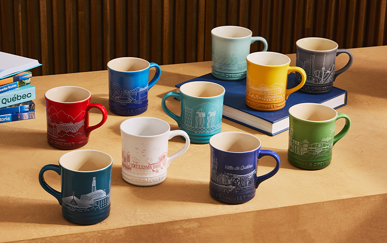 Tasses de destinations