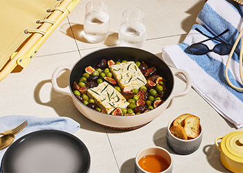 Oven-roasted Feta with Figs and Olives
