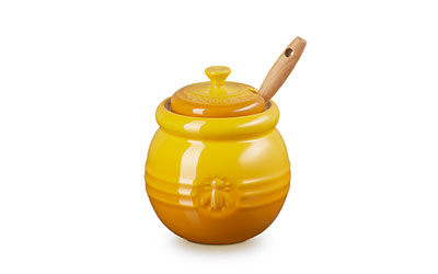 Pot à miel avec bâton
