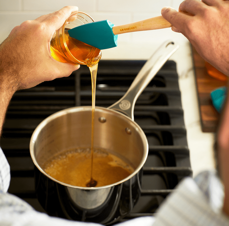 Serve recipes directly out of it