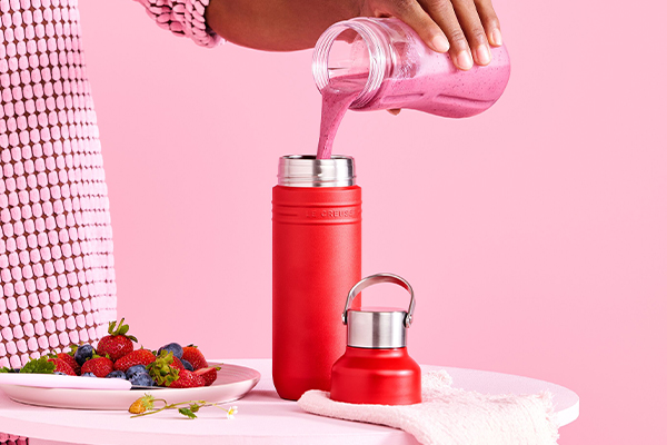 Smoothie aux fruits rouges