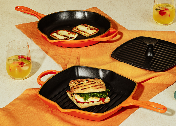 Sandwichs halloumi grillés