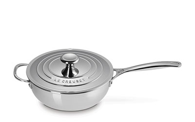 The Stainless Steel Chef’s Pan