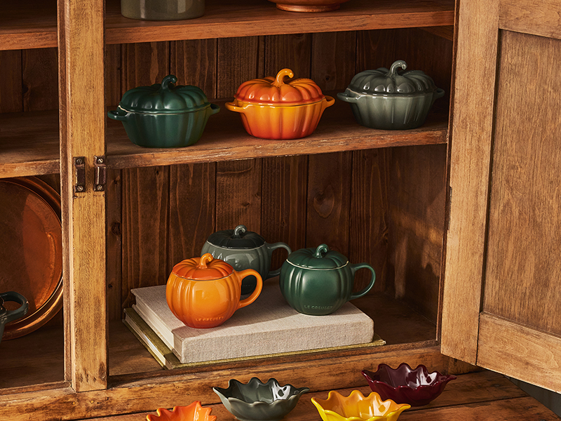 Pumpkin Collection in Forêt and seasonal colours