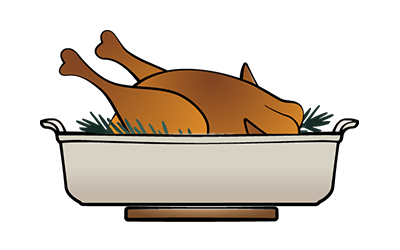 Plat rectangulaire profond