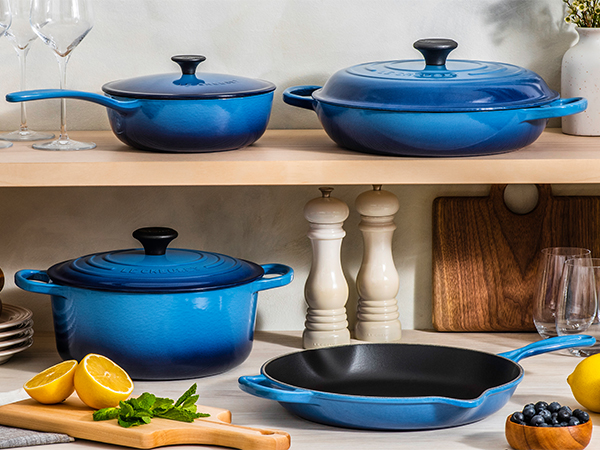 7-Piece Enamelled Cast Iron Set