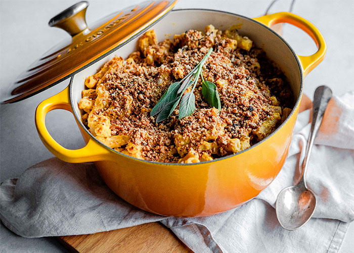 Macaronis au Fromage et à la Courge Butternut