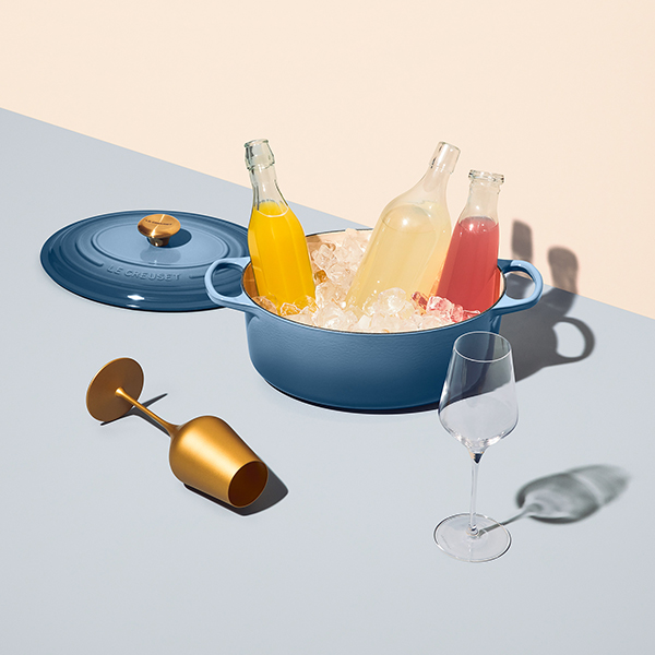 Use your cookware as a cooler for beverages