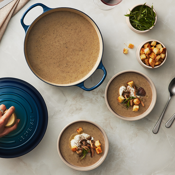 Crème de champignons