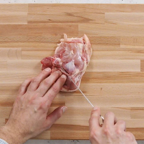 How to Debone a Chicken Thigh