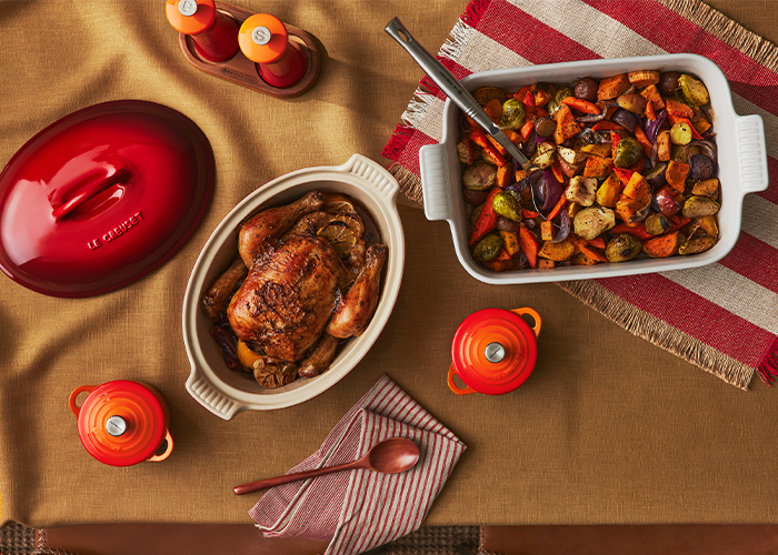 Poulet rôti au citron, à l'ail et au sumac