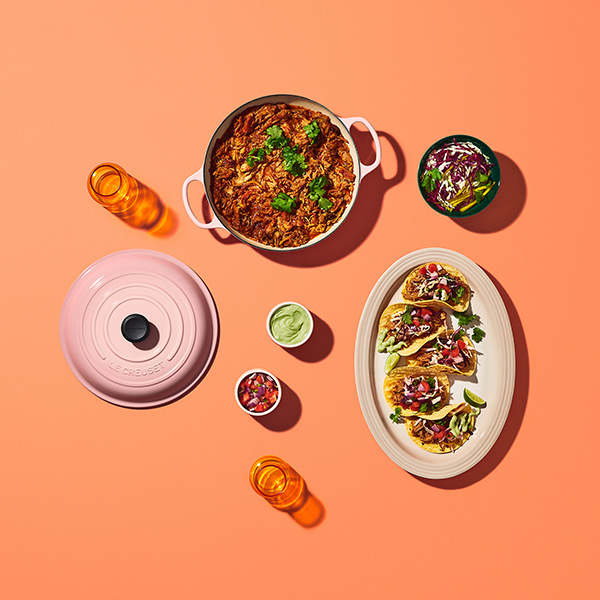 Tacos au porc effiloché