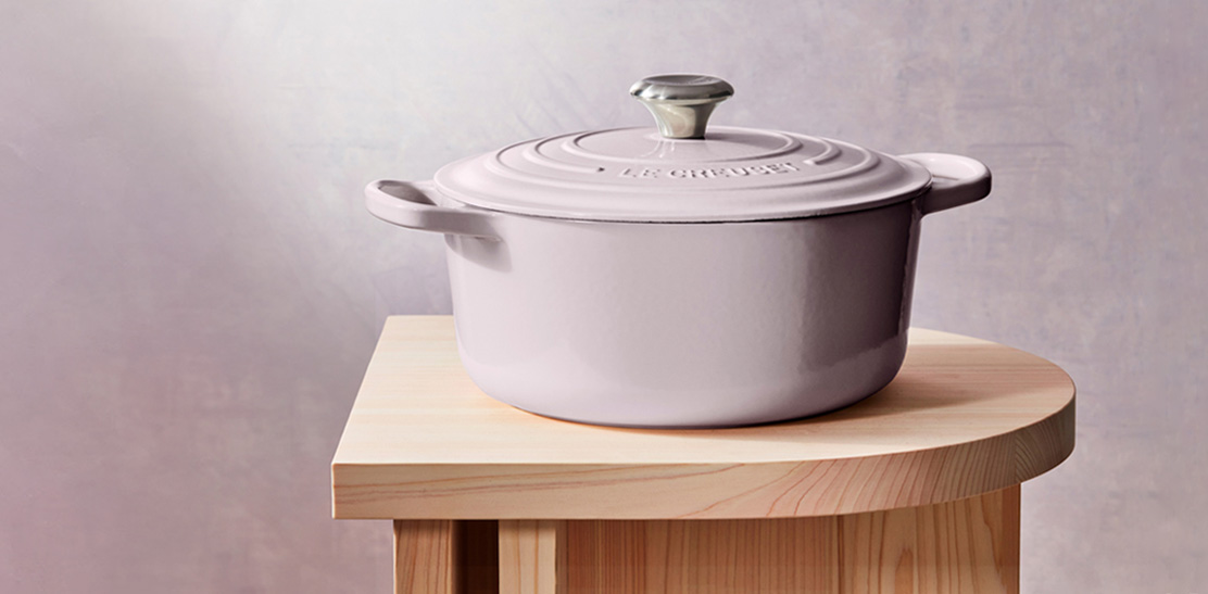 Le Creuset's Brand New Shallot Color Is Perfect for Spring