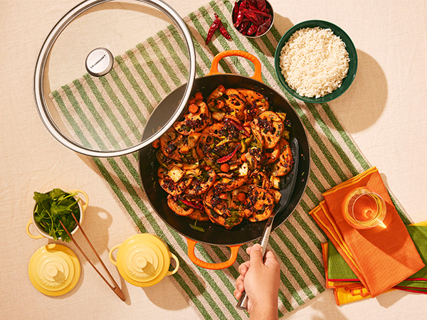 Asian Vegetable Stir Fry & Chili Crisp Oil