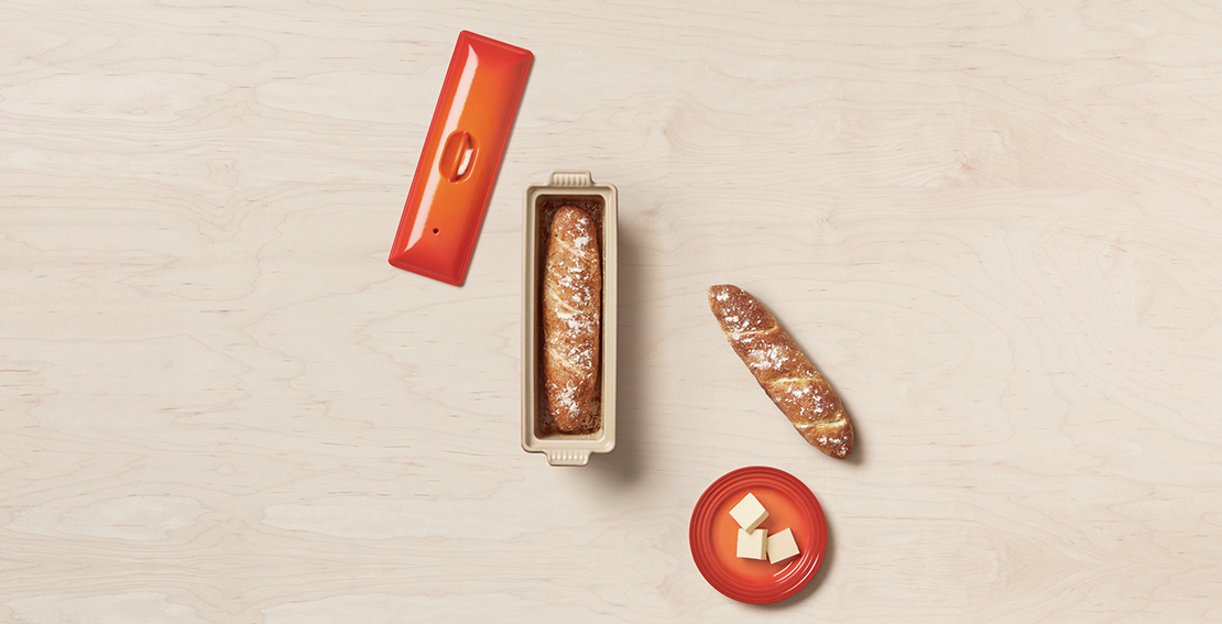 Enamelled Cast Iron Pâté Terrine Mold with Lid Le Creuset Le