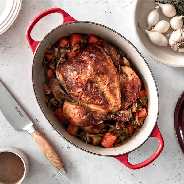 Pot-Roast Chicken