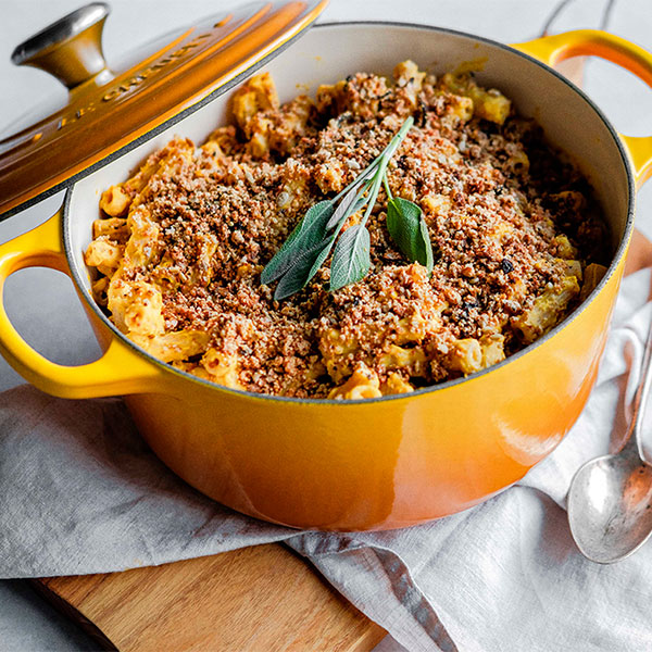 Macaronis au Fromage et à la Courge Butternut