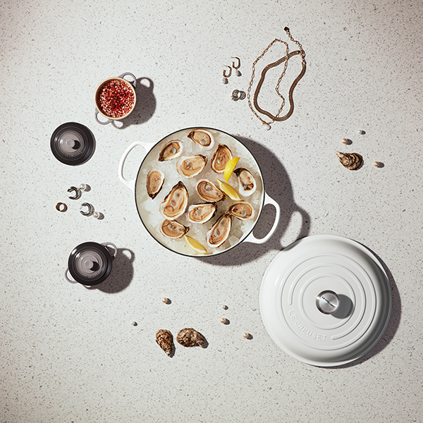 Raw Oysters and Three Sauces