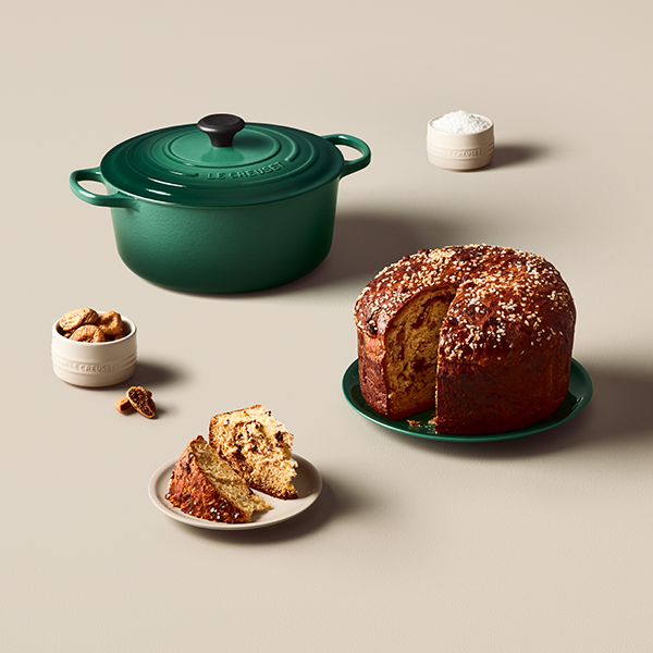 Panettone with Dark Chocolate, Figs, and Almonds