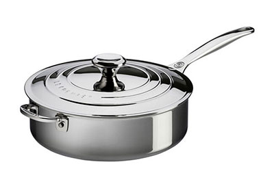 Sauteuse en acier inoxydable