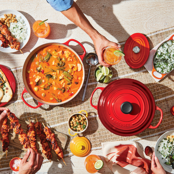 Serve recipes directly out of it