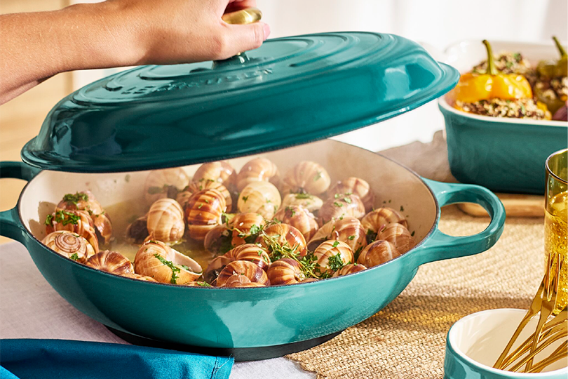 Escargots in Garlic-Herb Butter