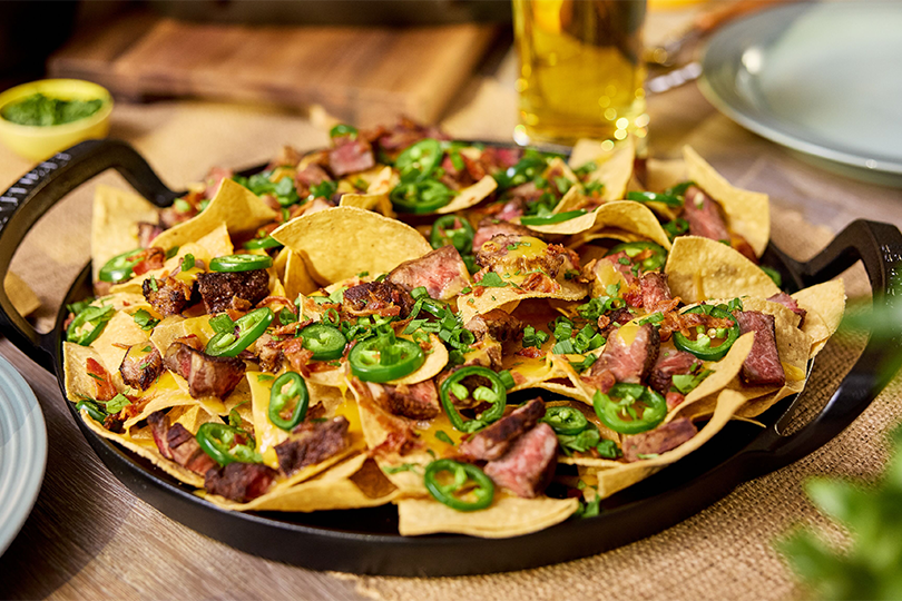 Grilled Ribeye Nachos