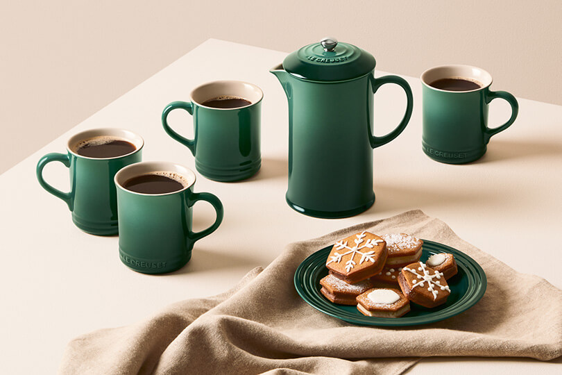 Coffee and Spice Sandwich Cookies