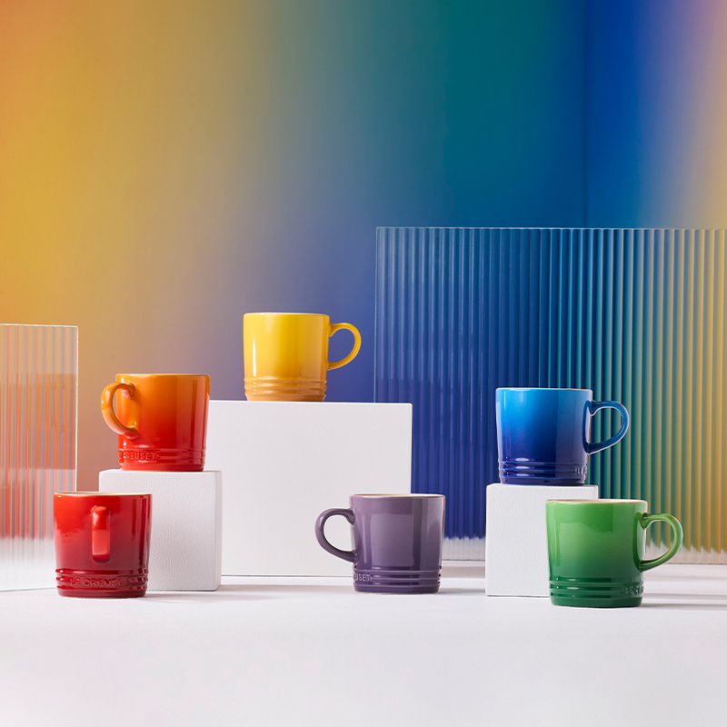 Rainbow Mugs (Set of 6)