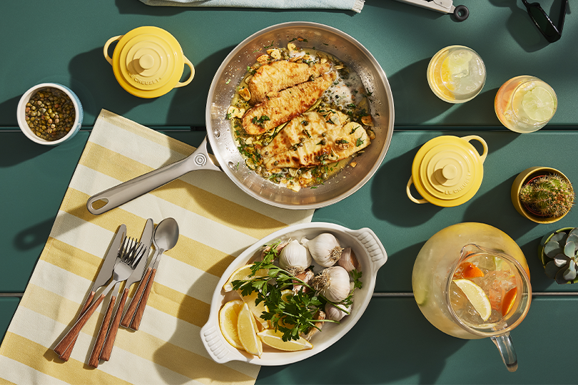 Filets de sole Meuni&egrave;re