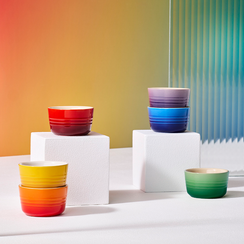 Rainbow Mini Ramekins (Set of 6)