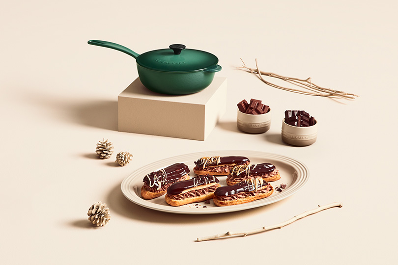 Triple Chocolate Éclairs