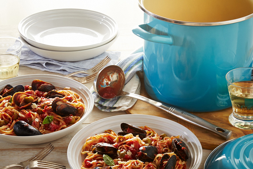 Linguine with Mussels