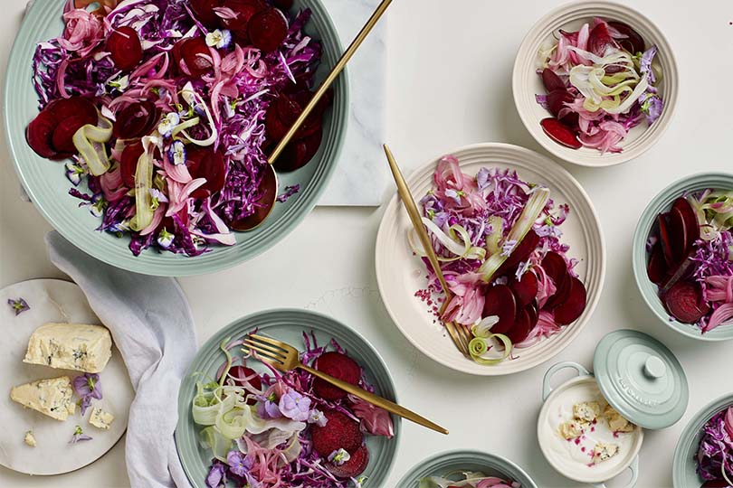 Salade de chou améliorée - Recette