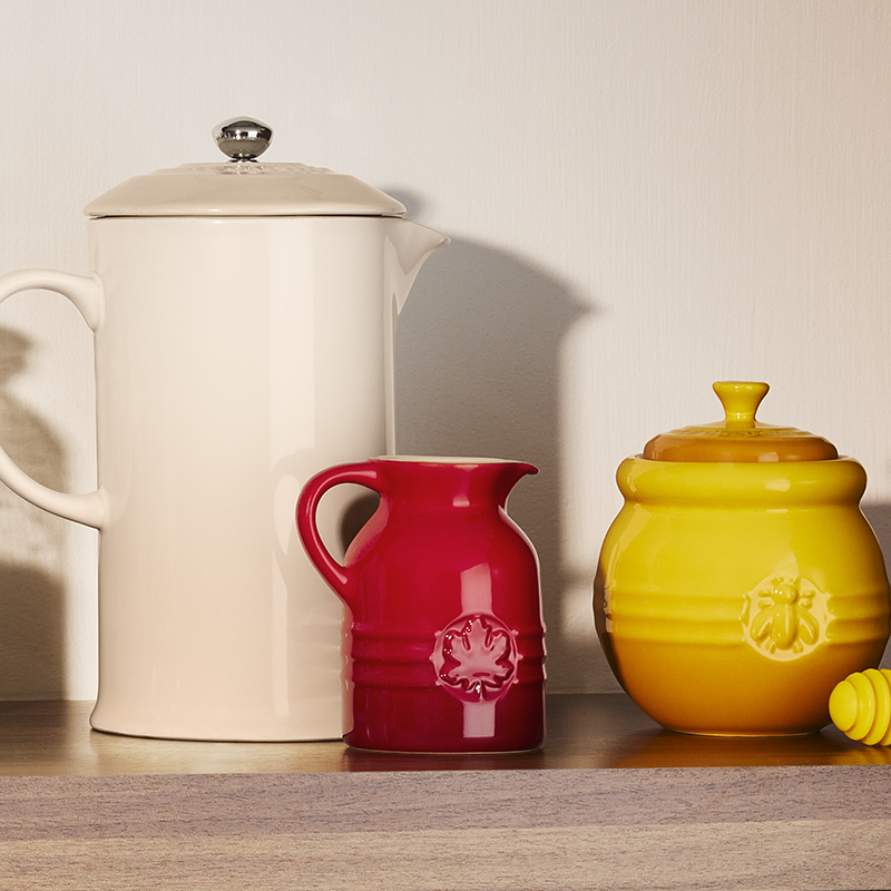 Lot 4 Ramequins Le Creuset En Céramique – Vert Foncé (Hunter Green) – Neufs