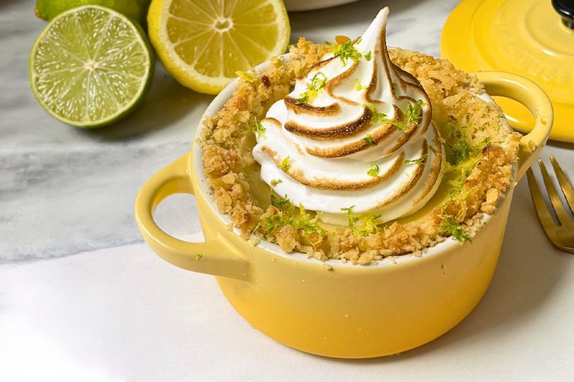 Mini Atlantic Beach Pies with Toasted Meringue