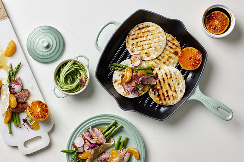 Crêpes au canard à l’orange