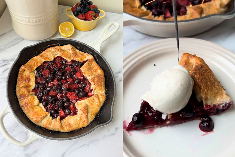Mixed Berry Galette